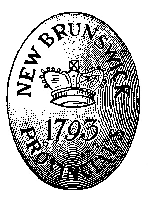 New Brunswick Provincials 1793 escutcheon