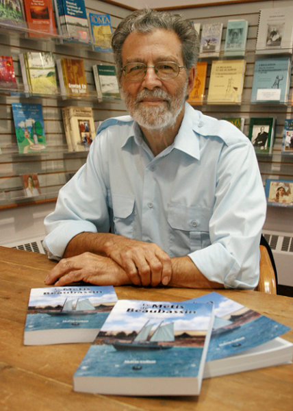 Melvin Gallant at book signing