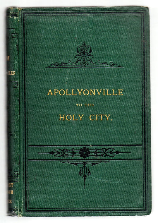 Front cover of "From Apollyonville to the Holy City: A Poem" by J.S. Allen