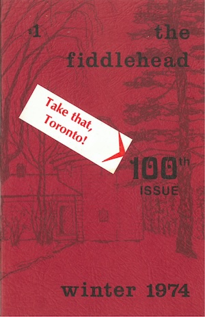 Cover of an issue of The Fiddlehead